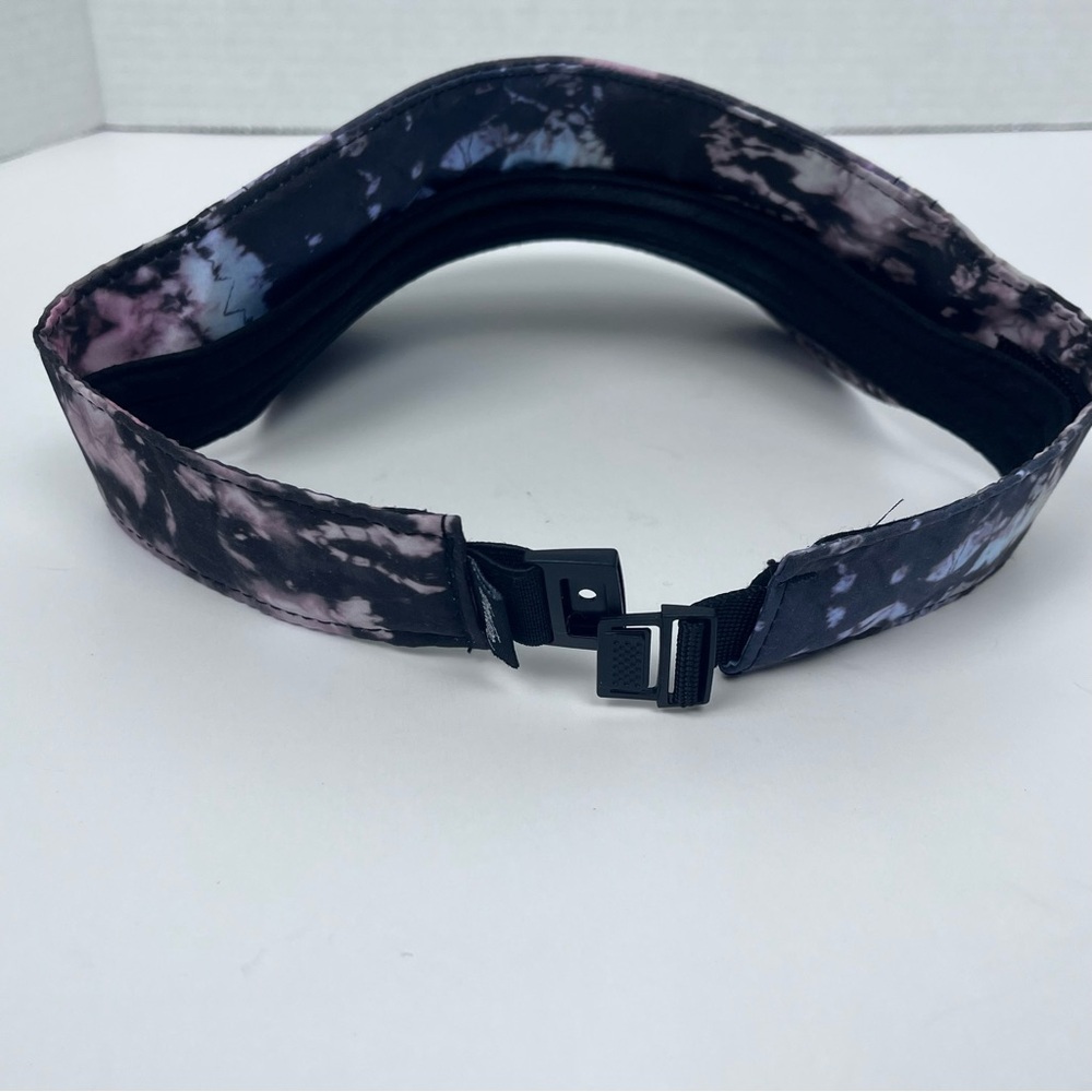 Flomotion Women's Adjustable Tie-Dye Print Golf Visor One Size; Activewear - Picture 7 of 8